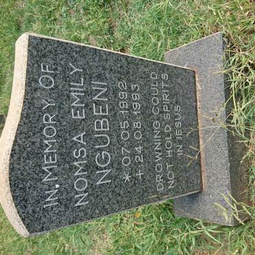 NGUBENI Nomsa Emily 1992-1993