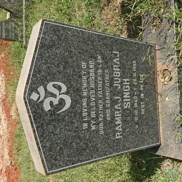 SINGH Ramraj Jubraj 1940-1998