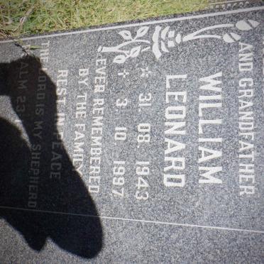 ? William Leonard 1943-1997