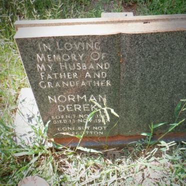 ? Derek Norman 191?-198?