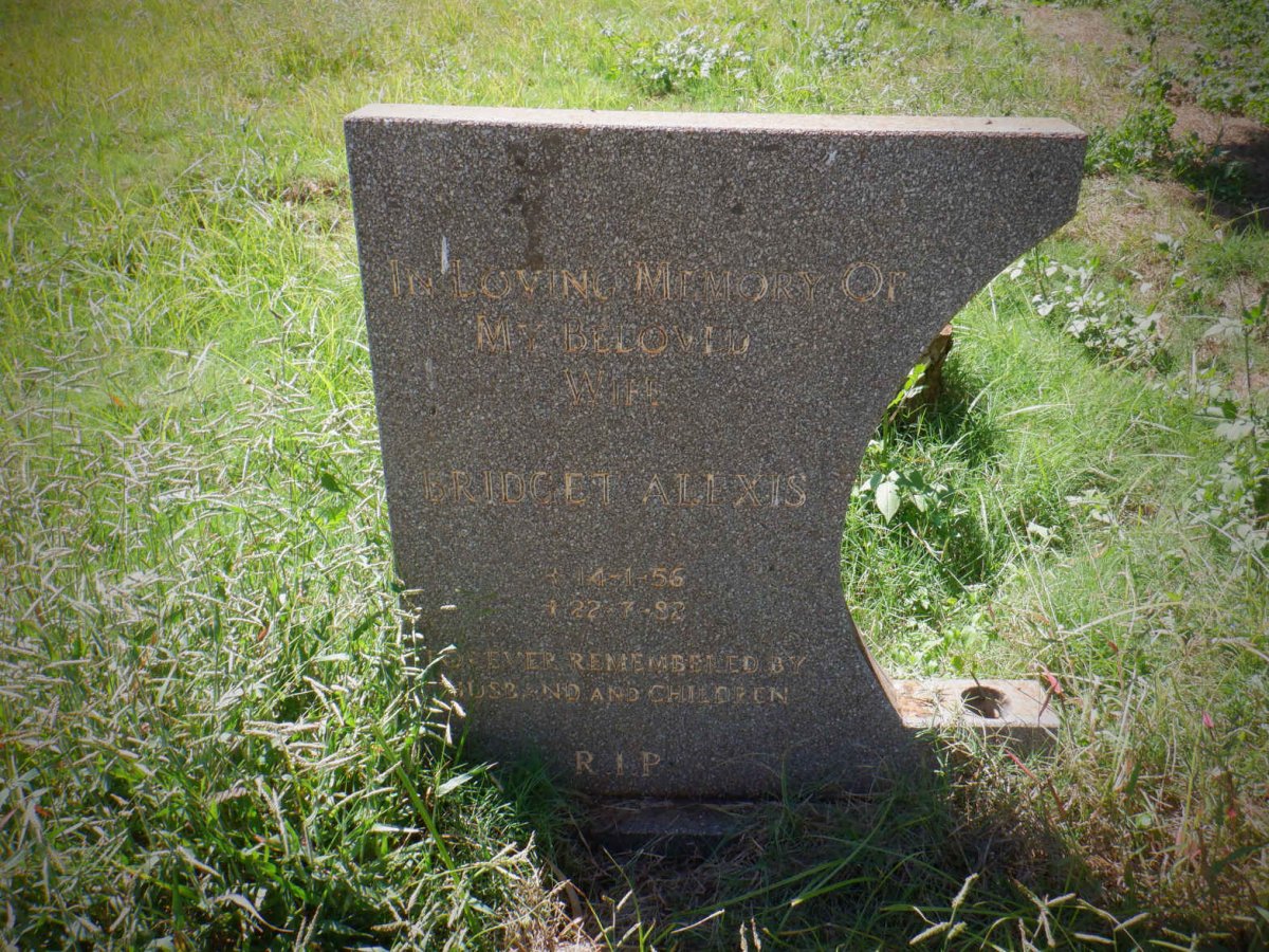 ? Bridget Alexis 1956-1982