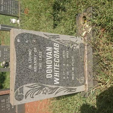 WHITECOMB Donovan 1970-1993