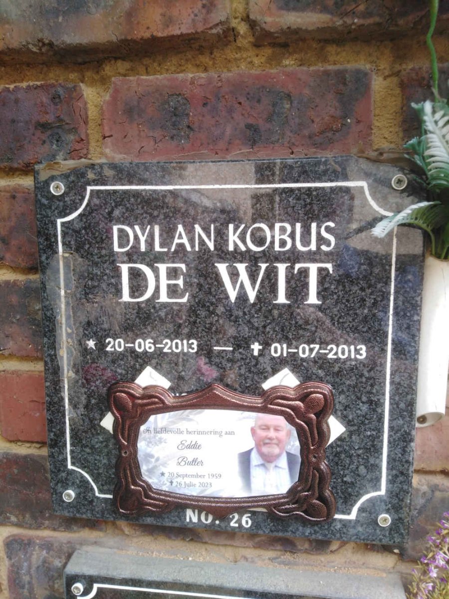 WIT Dylan Kobus, de 2013-2013