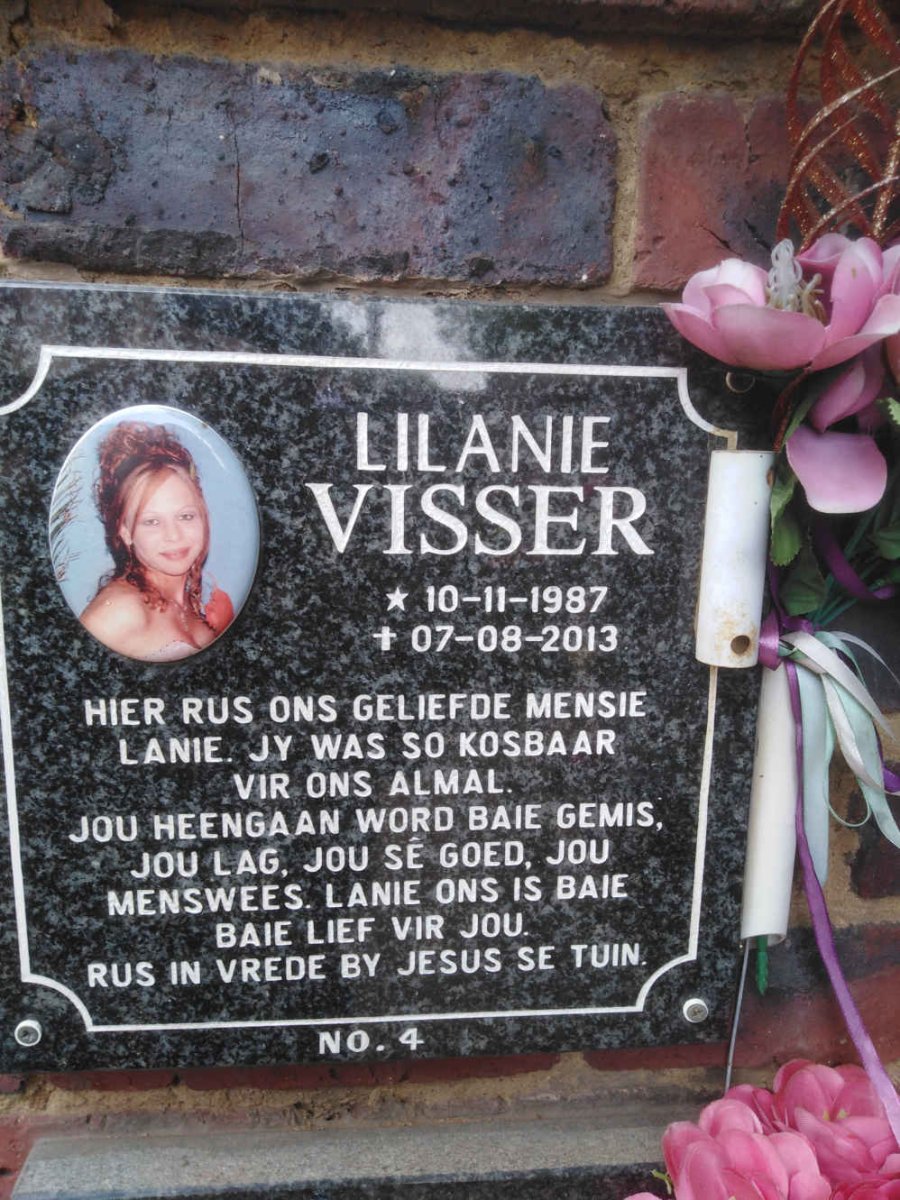 VISSER Lilanie 1987-2013