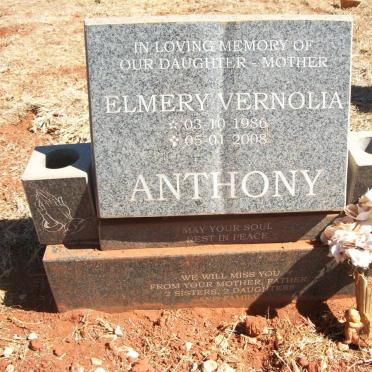 ANTHONY Elmery Vernolia 1986-2008