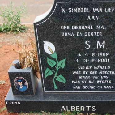 ALBERTS S.M. 1962-2001