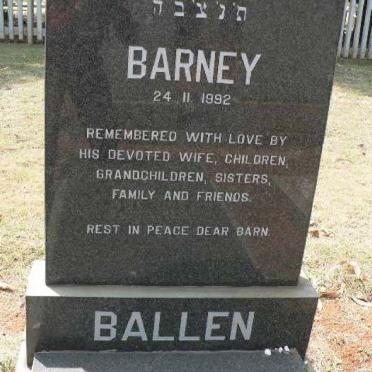 BALLEN Barney -1992