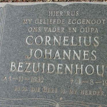 BEZUIDENHOUT Cornelius Johannes 1932-1980
