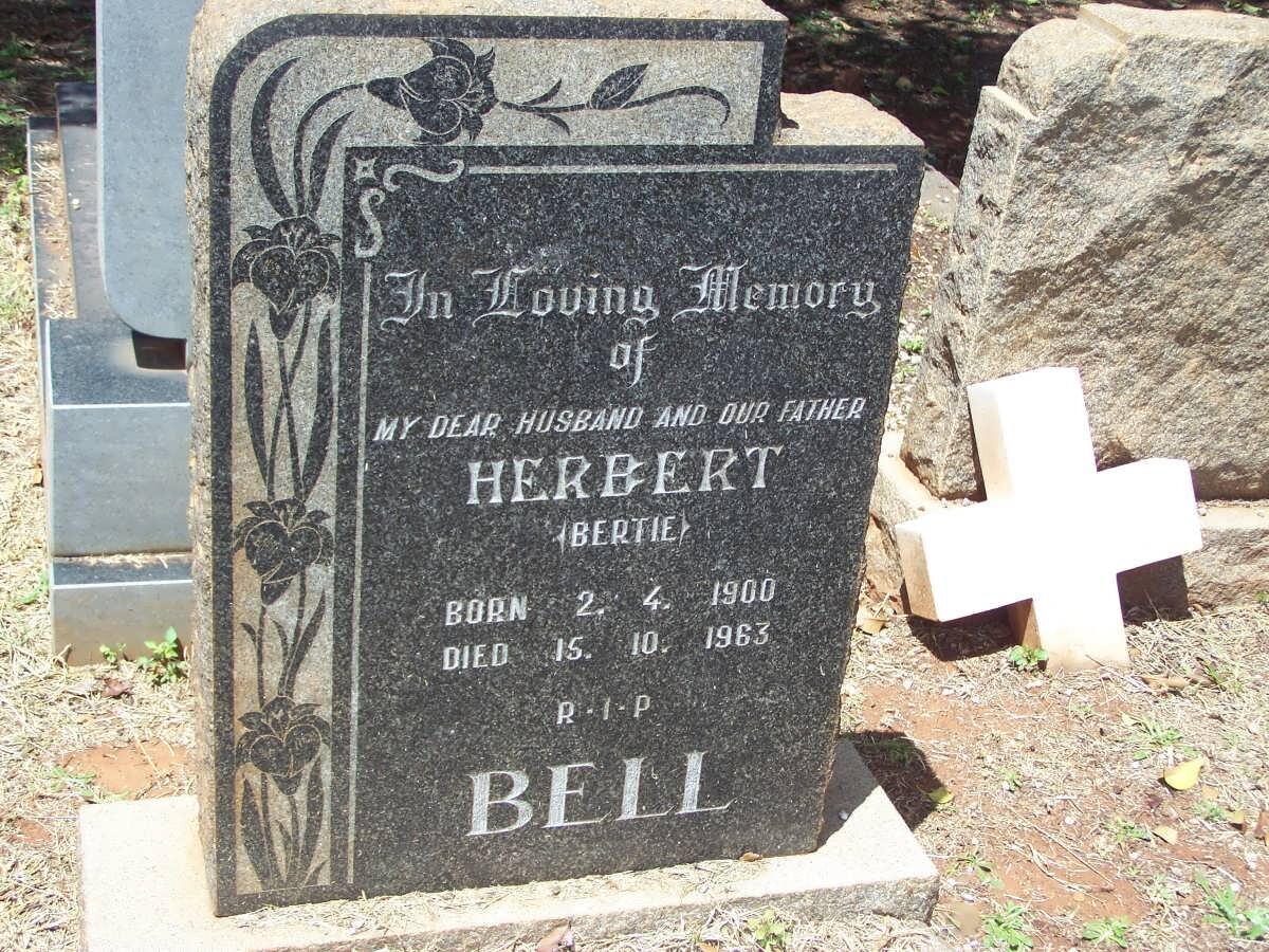 BELL Herbert 1900-1963