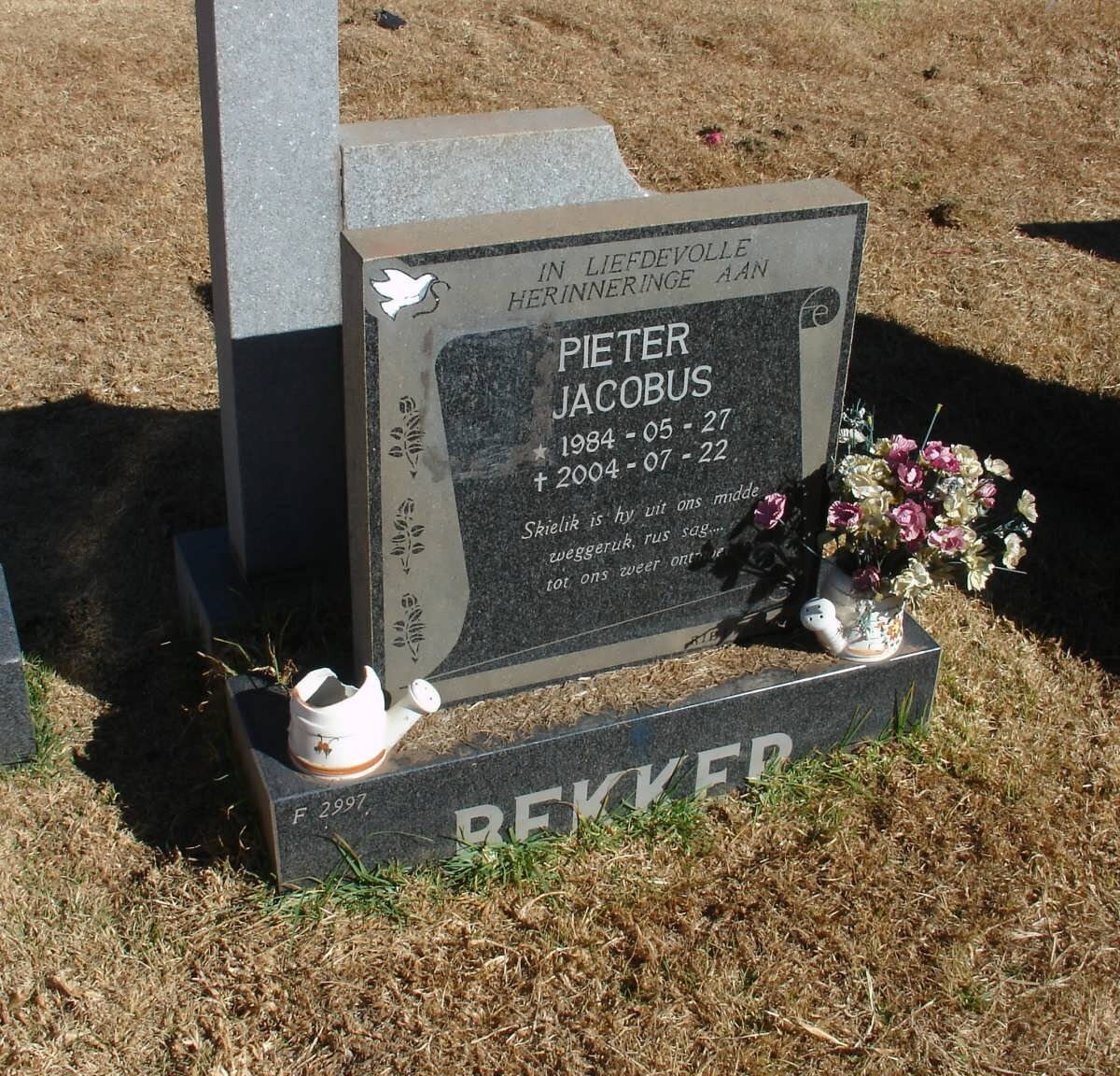 BEKKER Pieter Jacobus 1984-2004