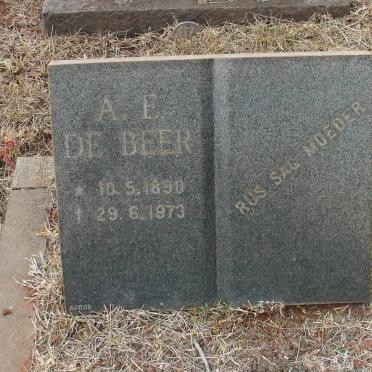 BEER A.E., de 1890-1973 