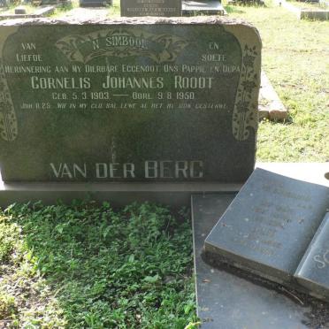 BERG Cornelis Johannes Roodt, van der 1903-1950 :: SCHOEMAN Jan 1942-1980