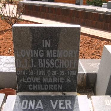 BISSCHOFF D.J.J. 1919-1998 &amp; Rona Vera 1925-1976