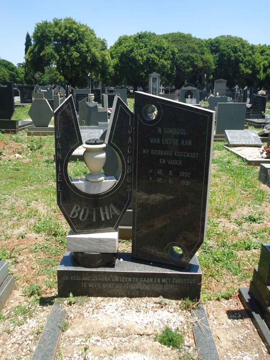 BOTHA Daniel Jacobus 1952-1991