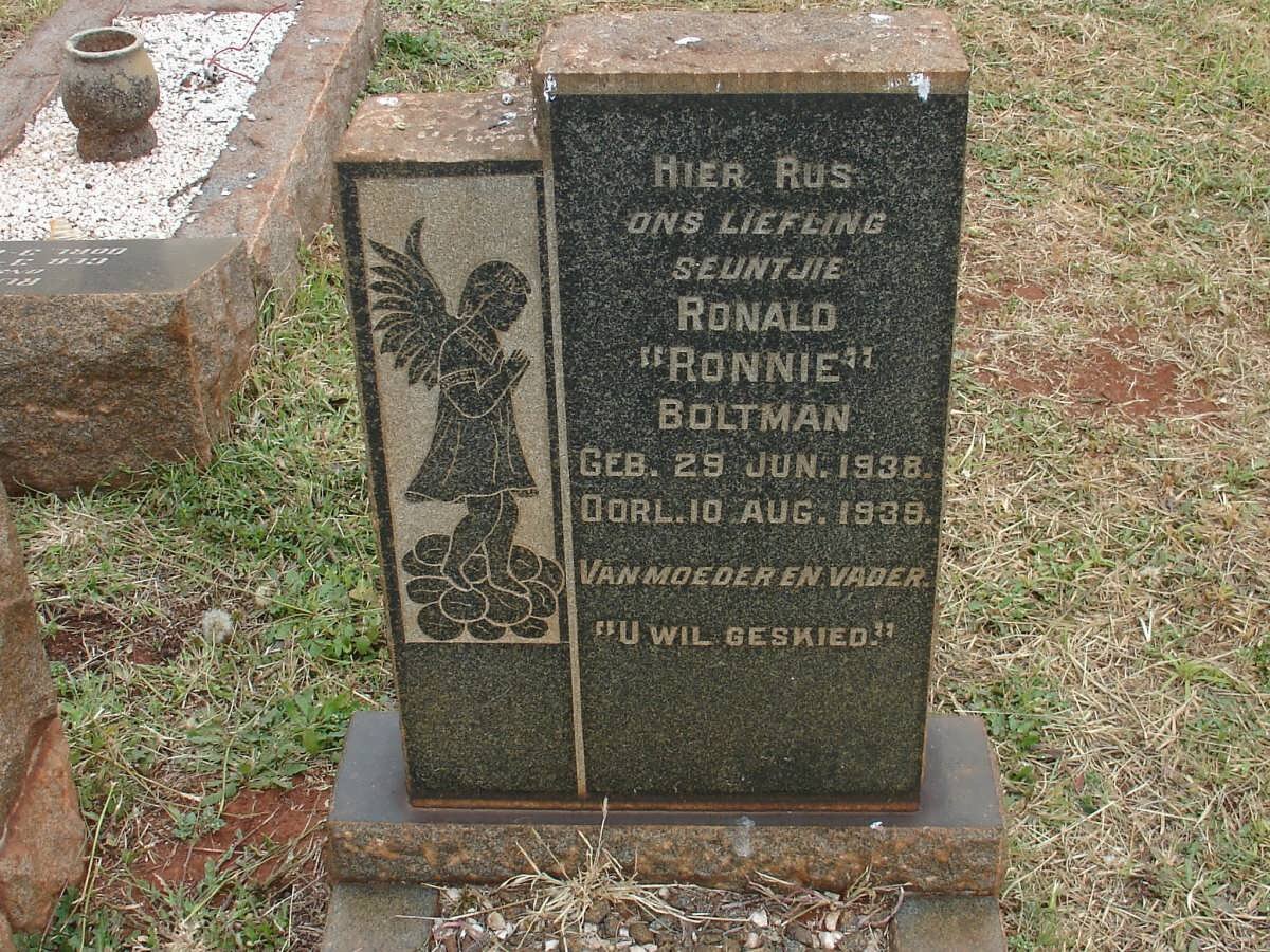 BOLTMAN Ronald 1938-1939
