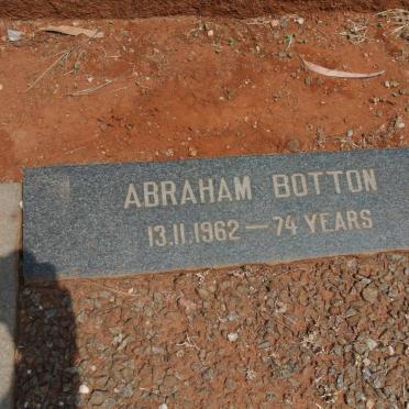BOTTON Abraham -1962