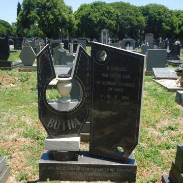 BOTHA Daniel Jacobus 1952-1991