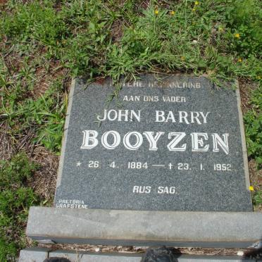BOOYZEN John Barry 1884-1952
