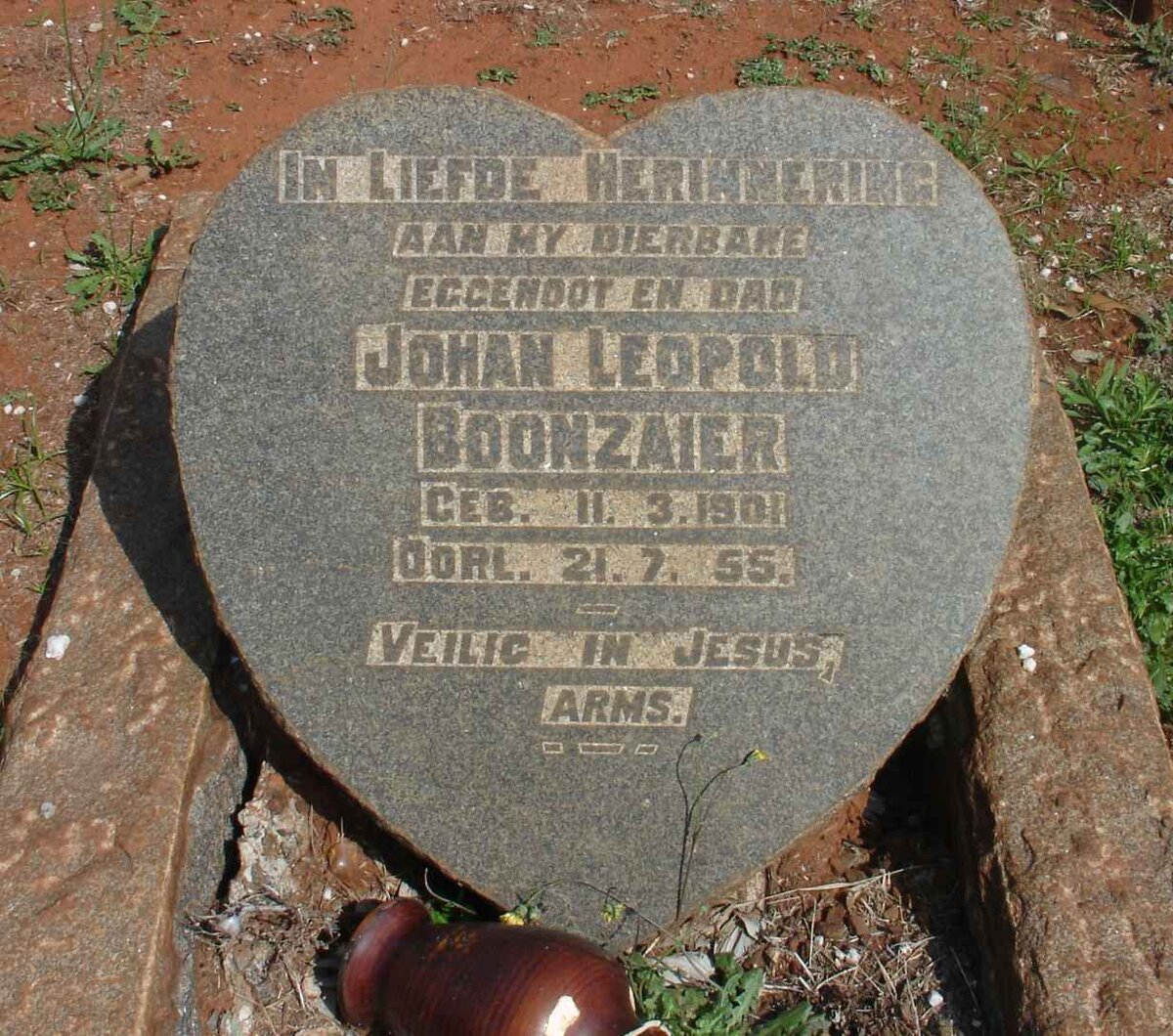 BOONZAAIER Johan Leopold 1901-1955