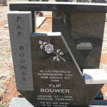 BOUWER P.A.P. 1949-2007