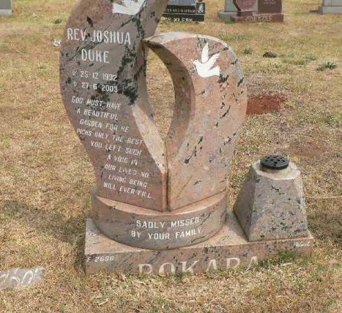 BOKARA Joshua Duke 1932-2003