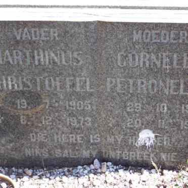 BOTHA Marthinus Christoffel 1905-1973 &amp; Cornelia Petronella 1908-1990