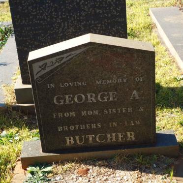 BUTCHER George A.