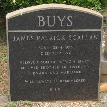 BUYS James Patrick Scallan 1953-1976