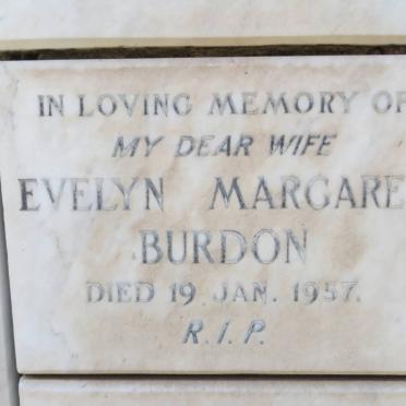 BURDON Evelyn Margaret -1957