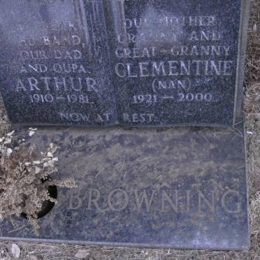 BROWNING Arthur 1910-1981 &amp; Clementine 1921-2000