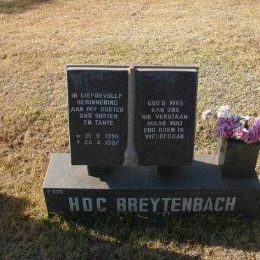 BREYTENBACH H.D.C. 1955-1997