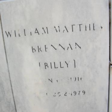 BRENNAN William Matthew 1916-1979