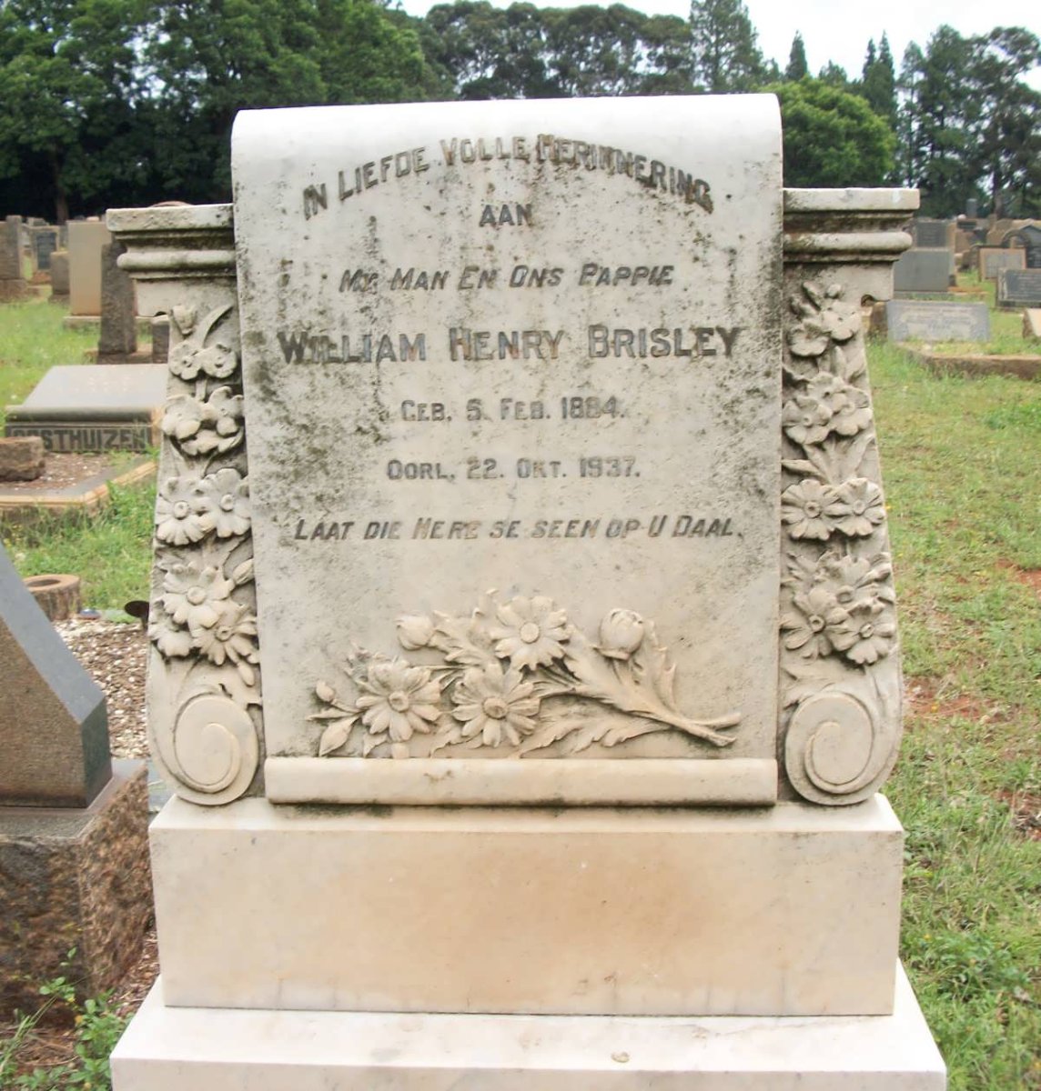 BRISLEY William Henry 1884-1937