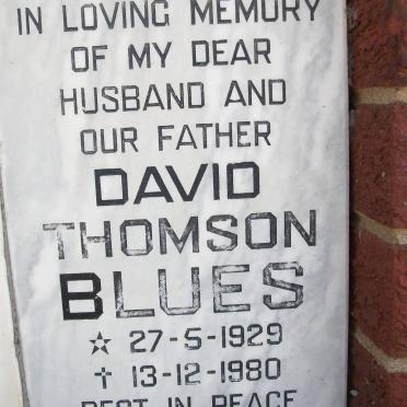BLUES David Thomson 1929-1980