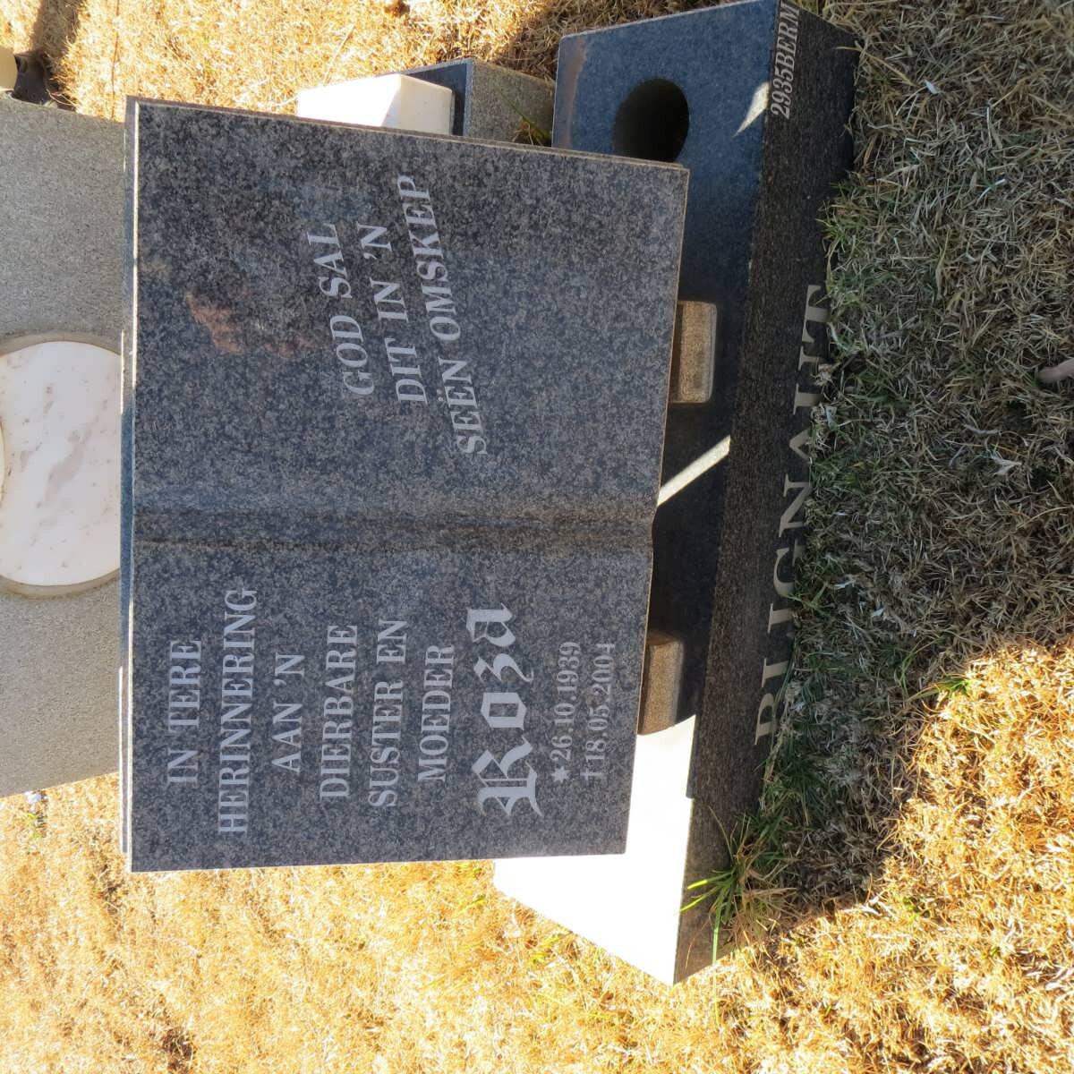 BLIGNAUT Roza 1939-2004