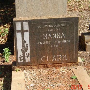 CLARK Nanna 1890-1970