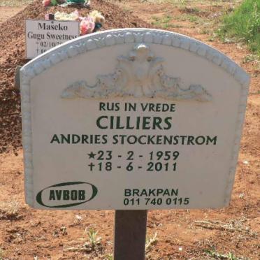 CILLIERS Andries Stockenstrom 1959-2011