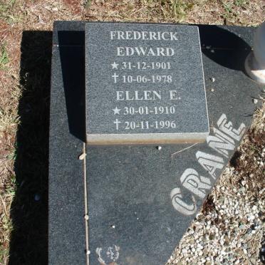 CRANE Frederick Edward 1901-1978 &amp; Ellen E. 1910-1996