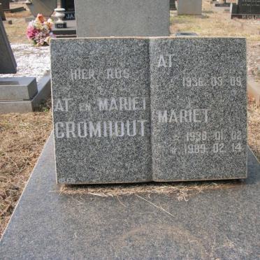 CROMHOUT At 1936- &amp; Mariet 1938-1989