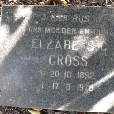 CROSS Elzabe S.C. 1892-1978