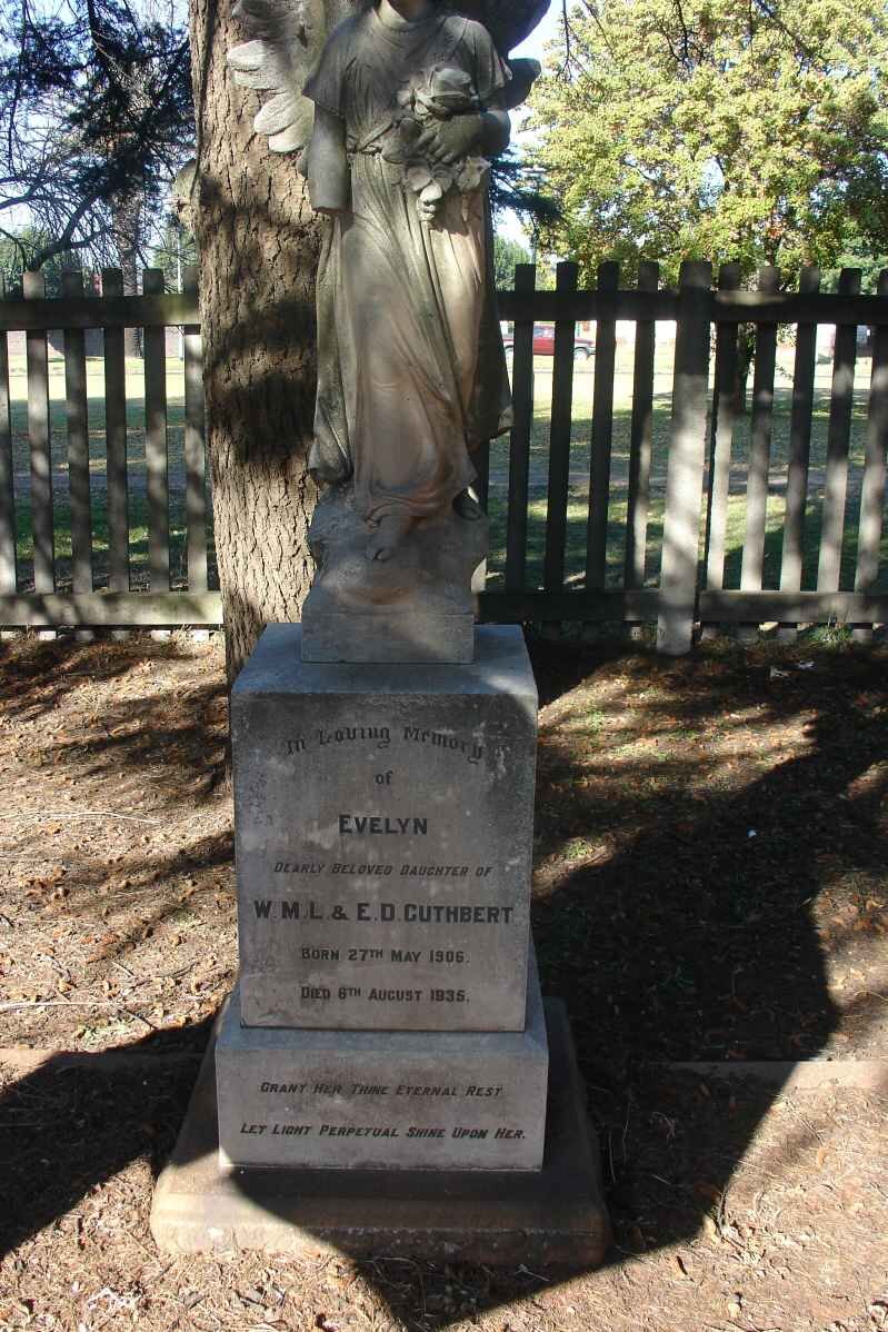 CUTHBERT Evelyn 19?6-1936