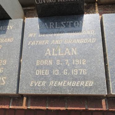 CARLSTON Allan 1912-1976