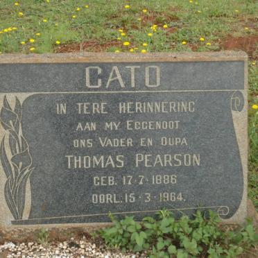 CATO Thomas Pearson 1886-1964