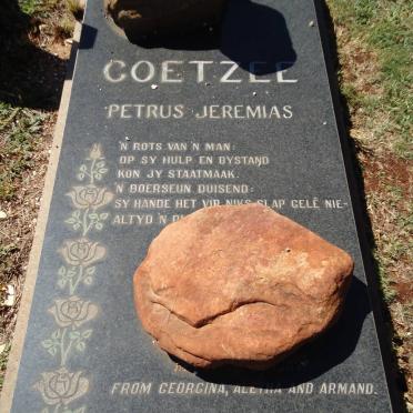 COETZEE Petrus Jeremias 1943-1989