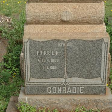 CONRADIE Frikkie H. 1887-1968