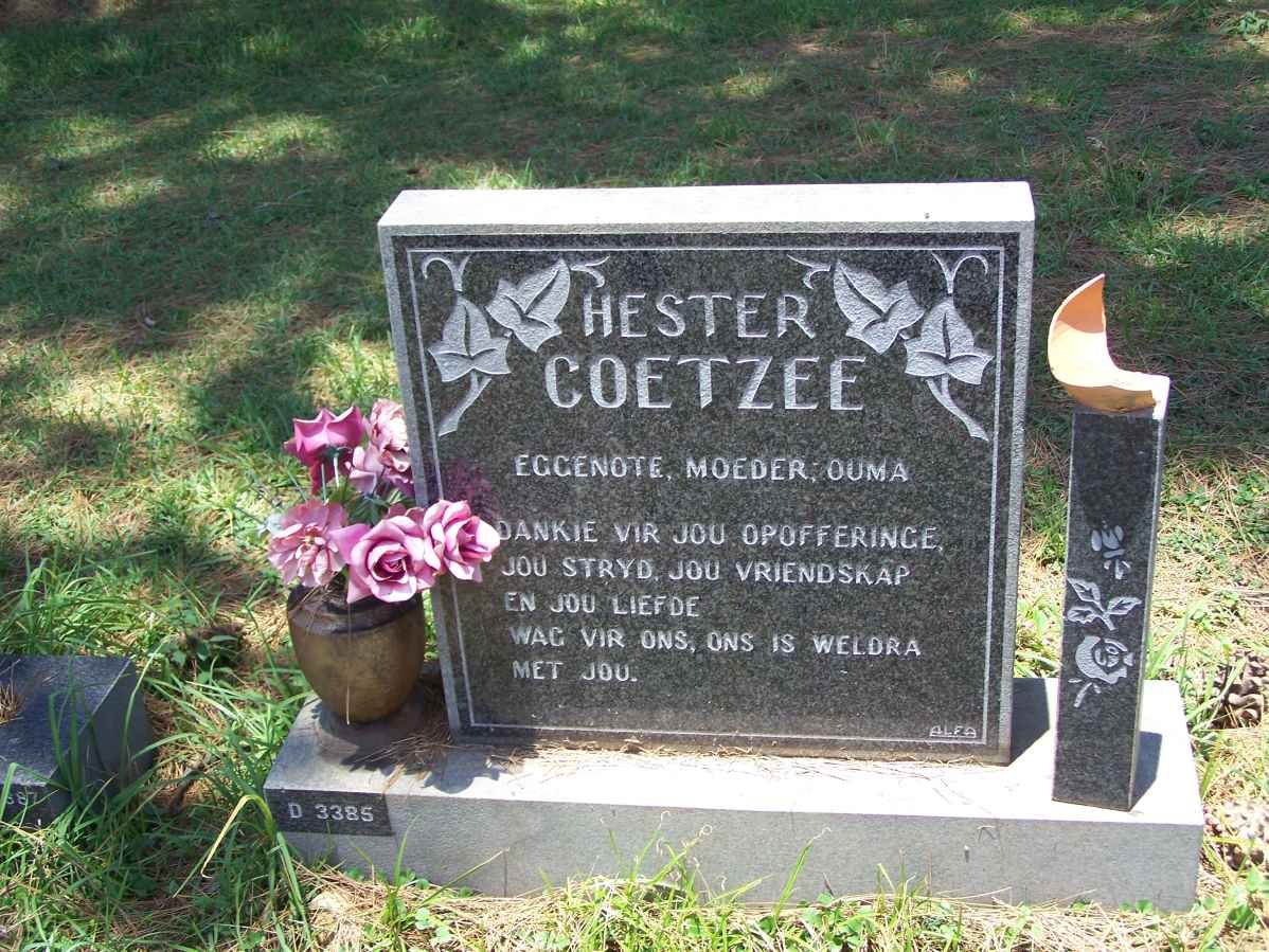 COETZEE Hester