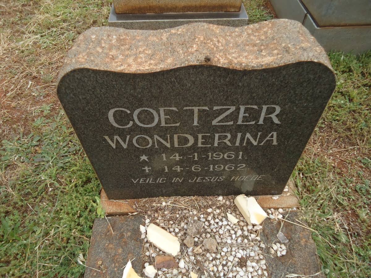 COETZER Wonderina 1961-1962
