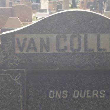 COLLER, Hendrik Petrus van 1890-1952 &amp; Emmarentia CORDIER 1893-