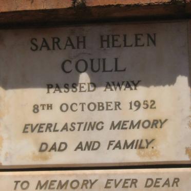 COULL Sarah Helen -1952