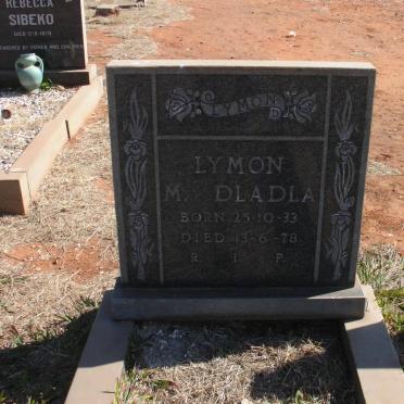 DLADLA Lymon M. 1933-1978